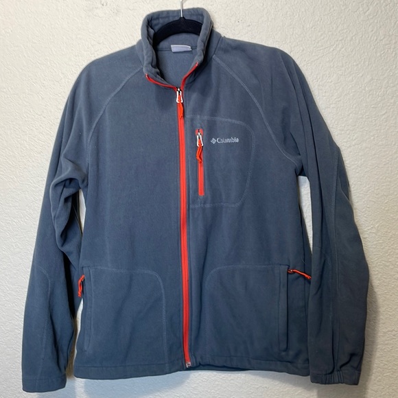 Columbia Other - Columbia Men’s Gray Fleece Zip Up Jacket. Excellent Condition. Size M.